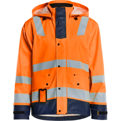 Blåkläder 43022003 Klasse 3 Jakke Hivis Oransje/Marineblå 3XL Blåkläder 43022003 Klasse 3 Jakke Hivis Oransje/Marineblå 3XL