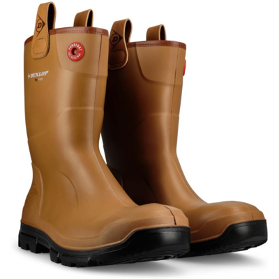 Dunlop Purofort Vanntett S5 Vernestøvel Unisex Lys brun 39 Dunlop Purofort Vanntett S5 Vernestøvel Unisex Lys brun 39