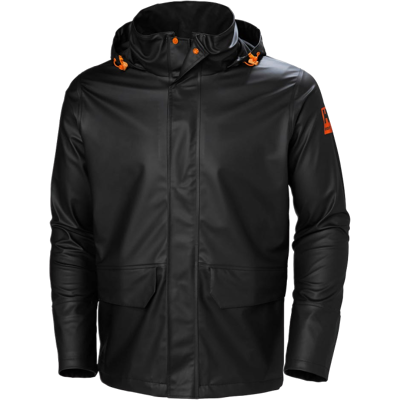 Helly Hansen Gale 70282 Herre Regnjakke Svart M Helly Hansen Gale 70282 Herre Regnjakke Svart M