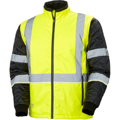 Helly Hansen Uc-Me 73185 Klasse 2 Herre Vinterjakke HV Gul XL Helly Hansen Uc-Me 73185 Klasse 2 Herre Vinterjakke HV Gul XL