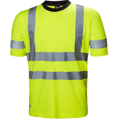 Helly Hansen Addvis 79092 Klasse 2 Herre T-Skjorte Gul L Helly Hansen Addvis 79092 Klasse 2 Herre T-Skjorte Gul L