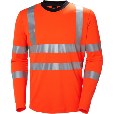 Helly Hansen Addvis 79093 Hi-Vis Herre T-Skjorte oransje M Helly Hansen Addvis 79093 Hi-Vis Herre T-Skjorte oransje M