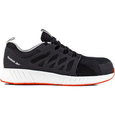 Reebok Work Reebok Fusion Flexweave Ib1076 - S1p Esd - Vernesko Svart/hvit/oransje 42 Reebok Work Reebok Fusion Flexweave Ib1076 - S1p Esd - Vernesko Svart/hvit/oransje 42