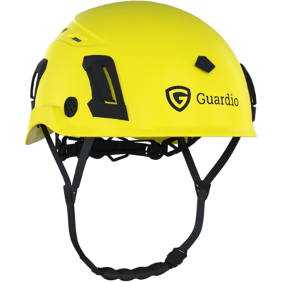 Guardio Armet - Vernehjelm Brennende gul 53-63 cm Guardio Armet - Vernehjelm Brennende gul 53-63 cm
