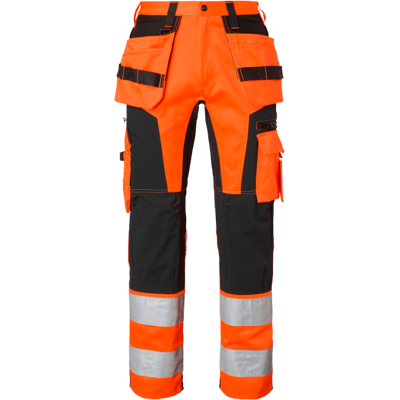 Top Swede 236 - Klasse 2 - Arbeidsbukse Fluorescerende oransje/svart C50 Top Swede 236 - Klasse 2 - Arbeidsbukse Fluorescerende oransje/svart C50
