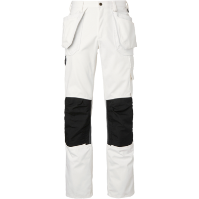 Top Swede 2515 - Arbeidsbukse Hvit svart D96 Top Swede 2515 - Arbeidsbukse Hvit svart D96