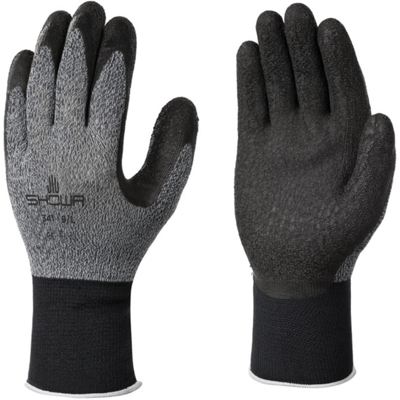 Showa 341 Grey Vanntette Arbeidshansker 8/L Showa 341 Grey Vanntette Arbeidshansker 8/L