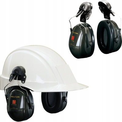 3M H520p3e Optime Ii Hjelmmontert Hørselsvern Grå 3M H520p3e Optime Ii Hjelmmontert Hørselsvern Grå