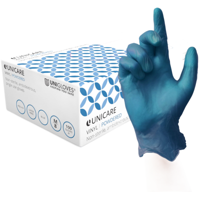 Unigloves Unicare Vinylhansker – Lett, Komfortabel(Gs0095, Blå, 1000 Stykk, Størrelse-Xl) Blå XL Unigloves Unicare Vinylhansker – Lett, Komfortabel(Gs0095, Blå, 1000 Stykk, Størrelse-Xl) Blå XL