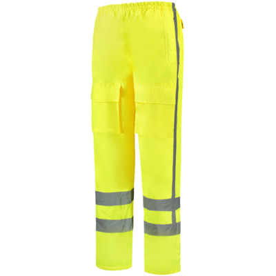 Tricorp 503001 Klasse 1 Unisex Regnbukse Fluor gul 4XL Tricorp 503001 Klasse 1 Unisex Regnbukse Fluor gul 4XL