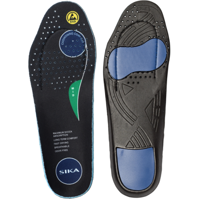 Sika Ultimate Footfit - Esd - Innleggssåle Svart 46-47 Sika Ultimate Footfit - Esd - Innleggssåle Svart 46-47