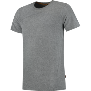 Tricorp 104002 Premium Herre Slim Fit Rund Hals T-Skjorte Stein Melange 3XL Tricorp 104002 Premium Herre Slim Fit Rund Hals T-Skjorte Stein Melange 3XL