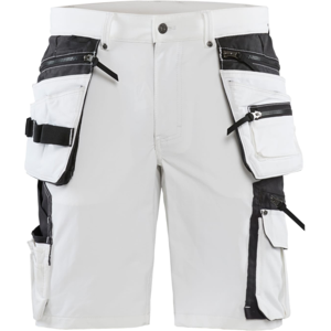 Blåkläder 10881645 4-Veis Stretch Arbeidsshorts Hvit/mørk grå 56 Blåkläder 10881645 4-Veis Stretch Arbeidsshorts Hvit/mørk grå 56