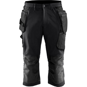 Blåkläder 15211645 4-Veis Stretch Piratbukse Svart/mørk grå 56 Blåkläder 15211645 4-Veis Stretch Piratbukse Svart/mørk grå 56
