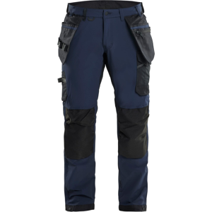 Blåkläder 15221645 4-Veis Stretch Arbeidsbukse Mørk marine/svart 146 Blåkläder 15221645 4-Veis Stretch Arbeidsbukse Mørk marine/svart 146