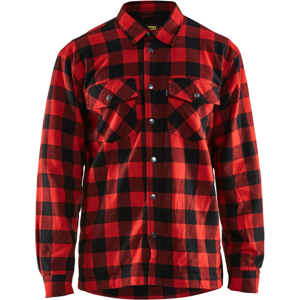 Blåkläder 32251131 Isolert Skjorte Rød svart 4XL Blåkläder 32251131 Isolert Skjorte Rød svart 4XL