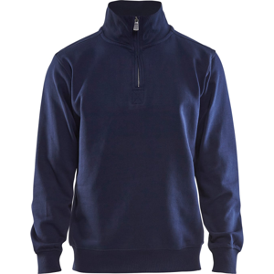 Blåkläder 33651048 Glidelås Sweatshirt Marineblå L Blåkläder 33651048 Glidelås Sweatshirt Marineblå L