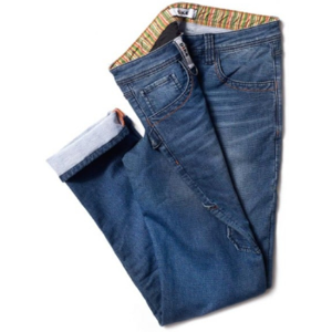 Dike Paint Knit-Denim Arbeidsbukse Blå denim S Dike Paint Knit-Denim Arbeidsbukse Blå denim S