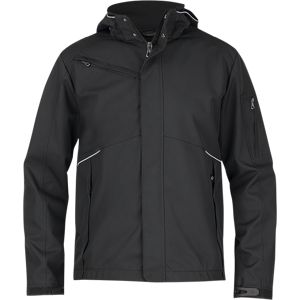 Texstar Fj80 3-Lags Softshelljakke Svart 5XL Texstar Fj80 3-Lags Softshelljakke Svart 5XL