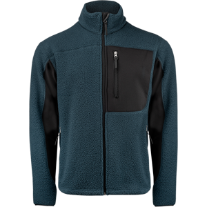 Texstar Fj85 Pile Fleecejakke Blå/svart 5XL Texstar Fj85 Pile Fleecejakke Blå/svart 5XL