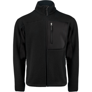 Texstar Fj85 Pile Fleecejakke Svart 5XL Texstar Fj85 Pile Fleecejakke Svart 5XL