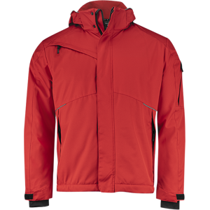 Texstar Fj94 Fôret Softshelljakke rød 5XL Texstar Fj94 Fôret Softshelljakke rød 5XL