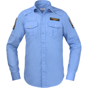 Texstar Os01 Langermet Skjorte Lyseblå 3XL Texstar Os01 Langermet Skjorte Lyseblå 3XL