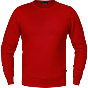 Texstar Pl05 Rundhalset Genser rød M Texstar Pl05 Rundhalset Genser rød M