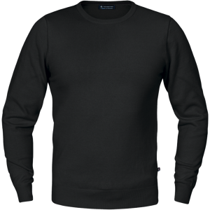 Texstar Pl05 Rundhalset Genser Svart 3XL Texstar Pl05 Rundhalset Genser Svart 3XL
