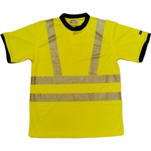 Jobmaster Jm 3396 Klasse 2 T-Skjorte Gul 4XL Jobmaster Jm 3396 Klasse 2 T-Skjorte Gul 4XL