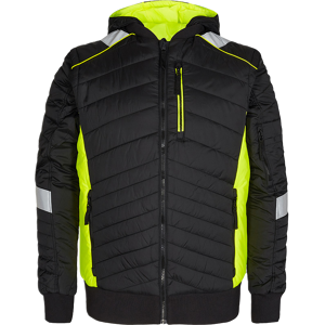 Engel Cargo 1870-224 – Vinterjakke Svart/Hivis Gul 6XL Engel Cargo 1870-224 – Vinterjakke Svart/Hivis Gul 6XL