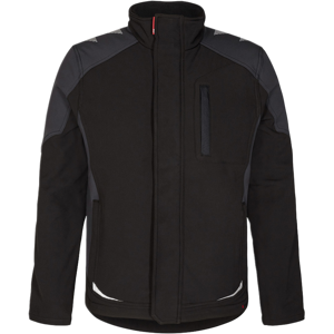 Engel Galaxy - Softshelljakke Svart/Antrakittgrå 6XL Engel Galaxy - Softshelljakke Svart/Antrakittgrå 6XL