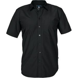 Texstar Sh20 Kortermet Skjorte Svart 7XL Texstar Sh20 Kortermet Skjorte Svart 7XL