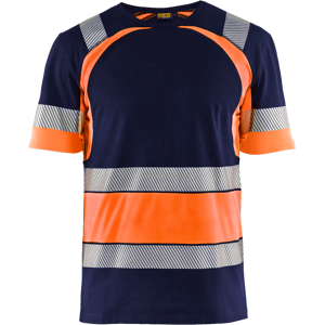 Blåkläder T-Skjorte – Moderne, Myk Komfort ( 811504816, Marine/oransje, 1 Stykk, Størrelse-3xl ) Marine/oransje 3XL Blåkläder T-Skjorte – Moderne, Myk Komfort ( 811504816, Marine/oransje, 1 Stykk, Størrelse-3xl ) Marine/oransje 3XL