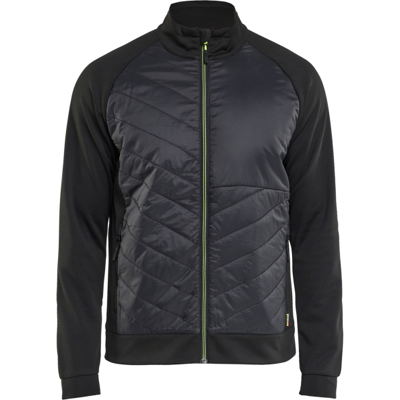 Blåkläder 34182526 Fleece Genser Svart/Hivis Gul XXL Blåkläder 34182526 Fleece Genser Svart/Hivis Gul XXL