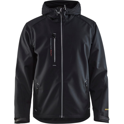 Blåkläder 49492517 Vanntett Softshelljakke Svart/sølv S Blåkläder 49492517 Vanntett Softshelljakke Svart/sølv S
