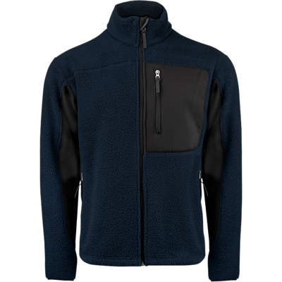 Texstar Fj85 Pile Fleecejakke Marine/svart 4XL Texstar Fj85 Pile Fleecejakke Marine/svart 4XL