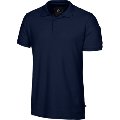 Texstar Ps03 Pikéskjorte Marine XXL Texstar Ps03 Pikéskjorte Marine XXL