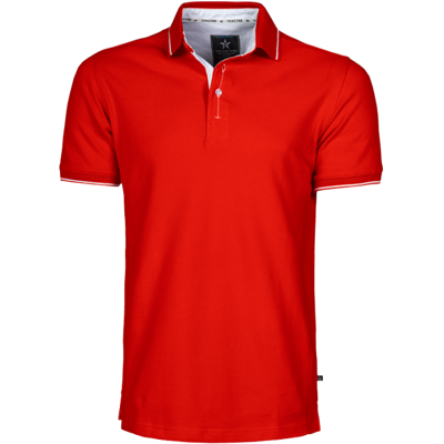 Texstar Ps05 Pikéskjorte rød L Texstar Ps05 Pikéskjorte rød L