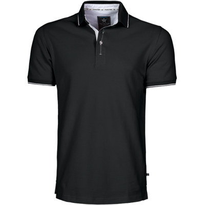 Texstar Ps05 Pikéskjorte Svart L Texstar Ps05 Pikéskjorte Svart L