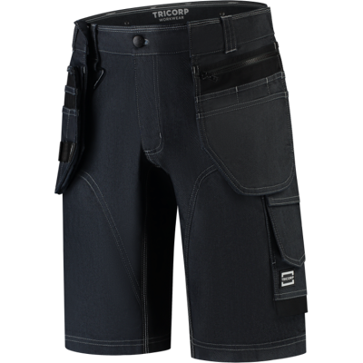 Tricorp 506123 Denim Unisex Arbeidsshorts Blekk 54 Tricorp 506123 Denim Unisex Arbeidsshorts Blekk 54