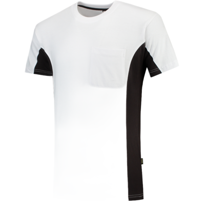 Tricorp 102002 Tofarget Unisex T-Skjorte Hvit/mørk grå 8XL Tricorp 102002 Tofarget Unisex T-Skjorte Hvit/mørk grå 8XL