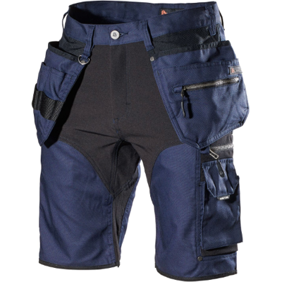 L.Brador 1470pb Aereo Stretch Arbeidsshorts Marine/svart C50 L.Brador 1470pb Aereo Stretch Arbeidsshorts Marine/svart C50
