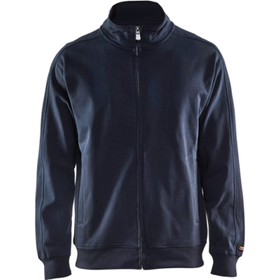 Blåkläder 33491048 Glidelås Sweatshirt Mørk marineblå M Blåkläder 33491048 Glidelås Sweatshirt Mørk marineblå M