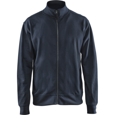 Blåkläder 33711158 Glidelås Sweatshirt Mørk marineblå M Blåkläder 33711158 Glidelås Sweatshirt Mørk marineblå M