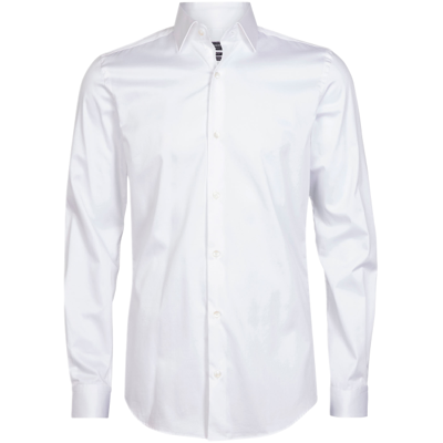 Tracker 5580 Herre Exclusive Stretch Skjorte Hvit Slim M Tracker 5580 Herre Exclusive Stretch Skjorte Hvit Slim M