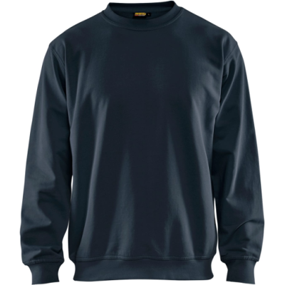 Blåkläder 33401158 Bomull Sweatshirt Mørk marineblå L Blåkläder 33401158 Bomull Sweatshirt Mørk marineblå L