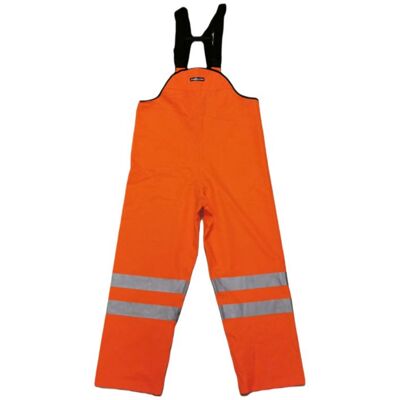 Jobmaster Jm 1212 Hi-Vis Regnbukse oransje XXXL Jobmaster Jm 1212 Hi-Vis Regnbukse oransje XXXL