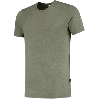Tricorp 101019 Resirkulert Bomull Herre Slim Fit Rund Hals T-Skjorte Oliven 3XL Tricorp 101019 Resirkulert Bomull Herre Slim Fit Rund Hals T-Skjorte Oliven 3XL