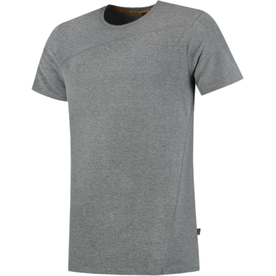 Tricorp 104002 Premium Herre Slim Fit Rund Hals T-Skjorte Stein Melange 5XL Tricorp 104002 Premium Herre Slim Fit Rund Hals T-Skjorte Stein Melange 5XL